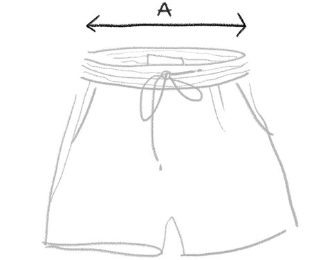 Shorts de bain : guide des tailles