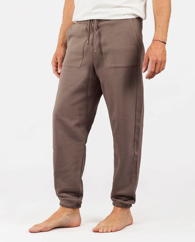 marché commun noyoco pantalon jogging homme éco-responsable éthique sport coton biologique downtown taupe