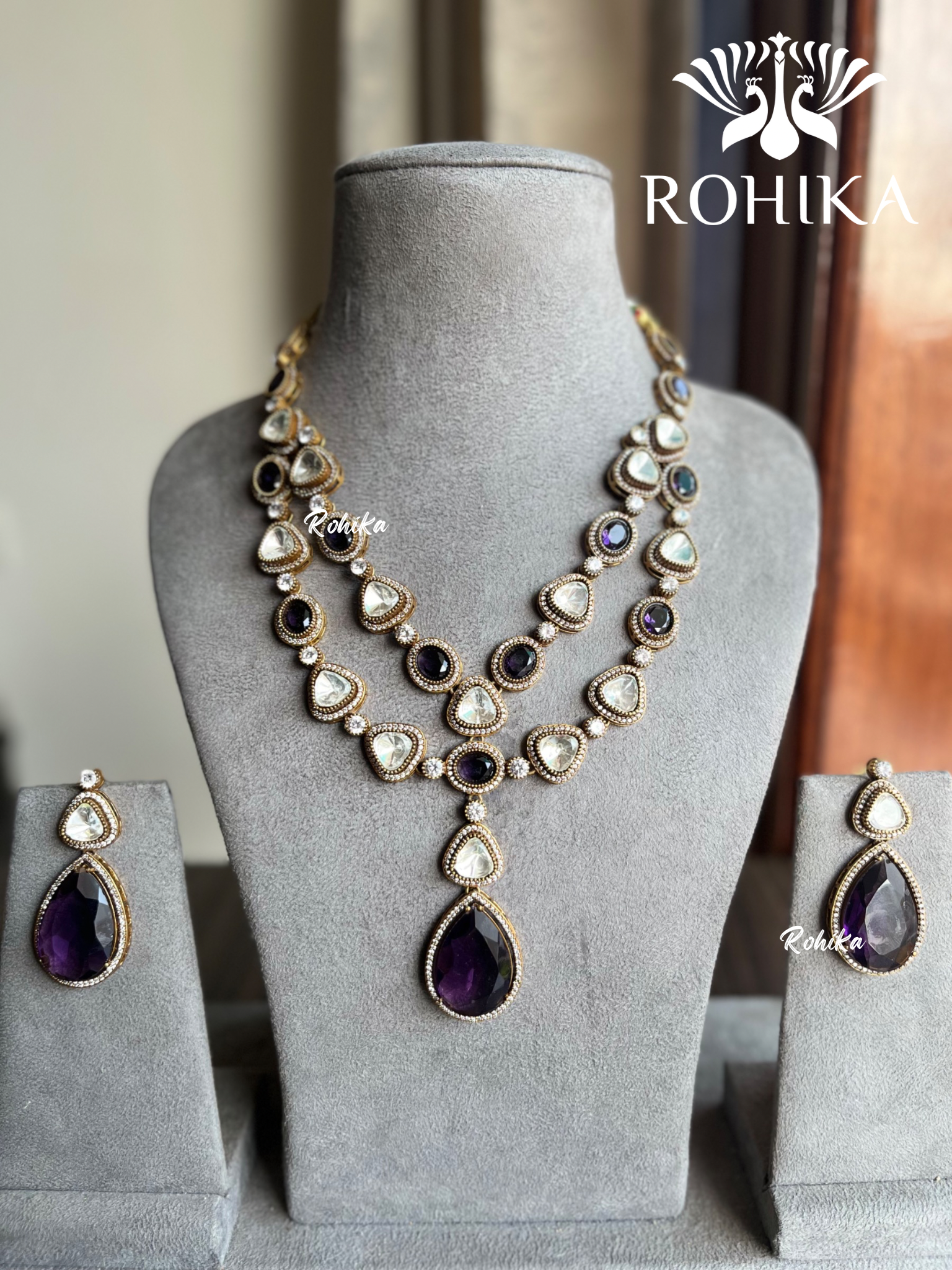 Paparazzi Evolving Elegance - Purple Necklace Set ♢ 4 Piece Set – GlaMarous  Titi Jewels
