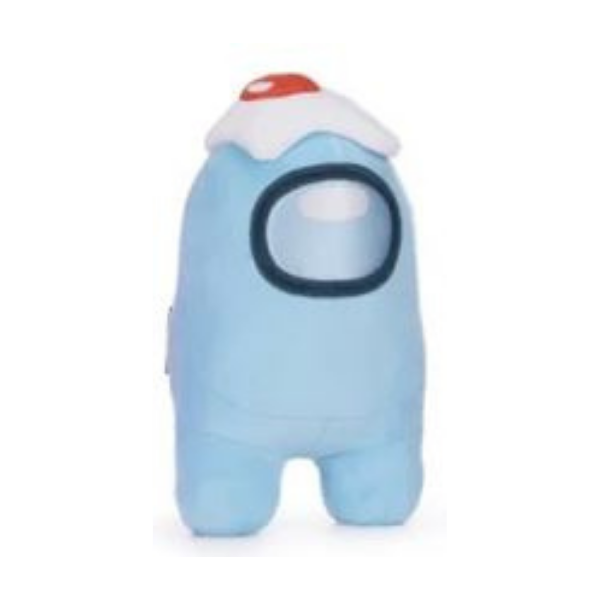 among us light blue plush