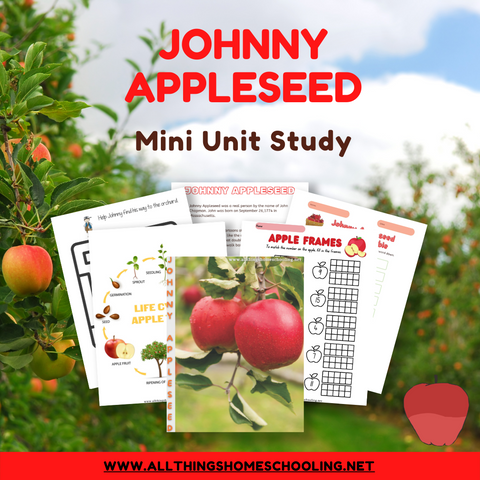 Johnny Appleseed Unit Study