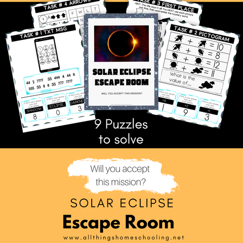 Solar Eclipse Escape Room