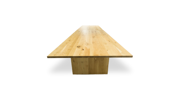 Bronze Grade Straight Oak Conference Table