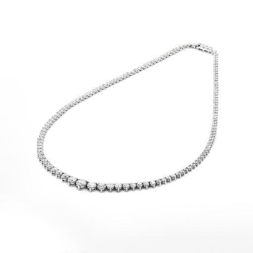 Tiffany & Co. Bubbles Diamond Necklace Platinum - State St. Jewelers