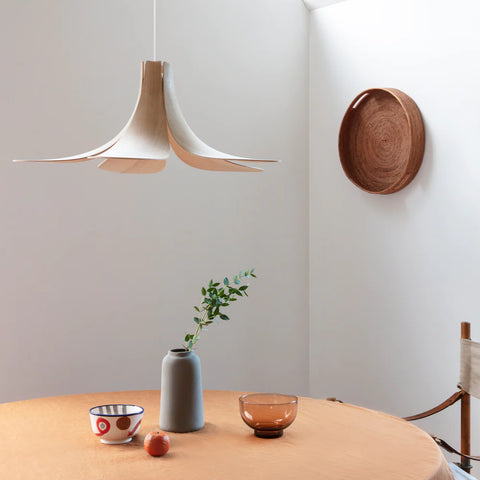 wooden lampshade