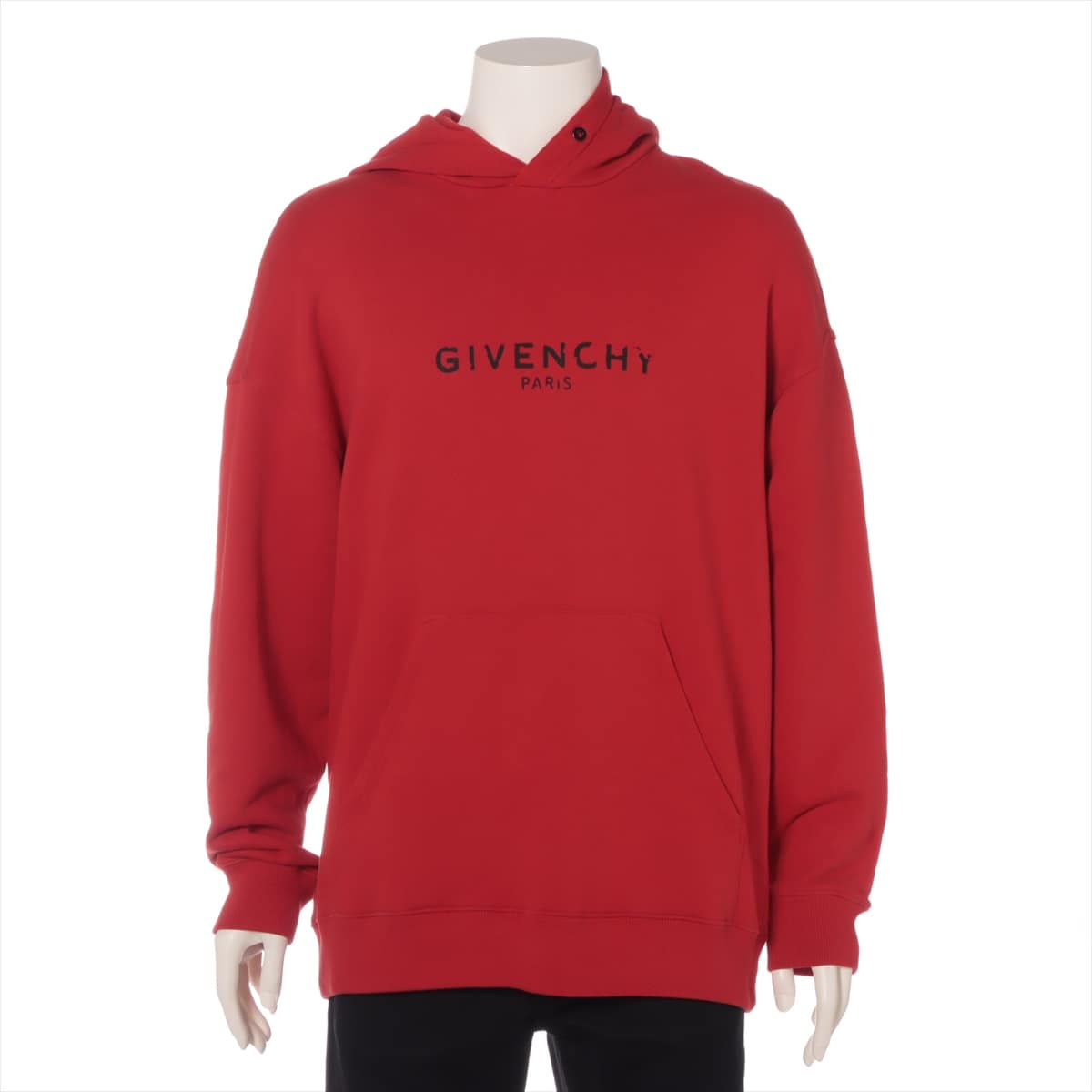 GIVENCHY ロゴ パーカー 2color ヴィンテージ風ロゴプリント