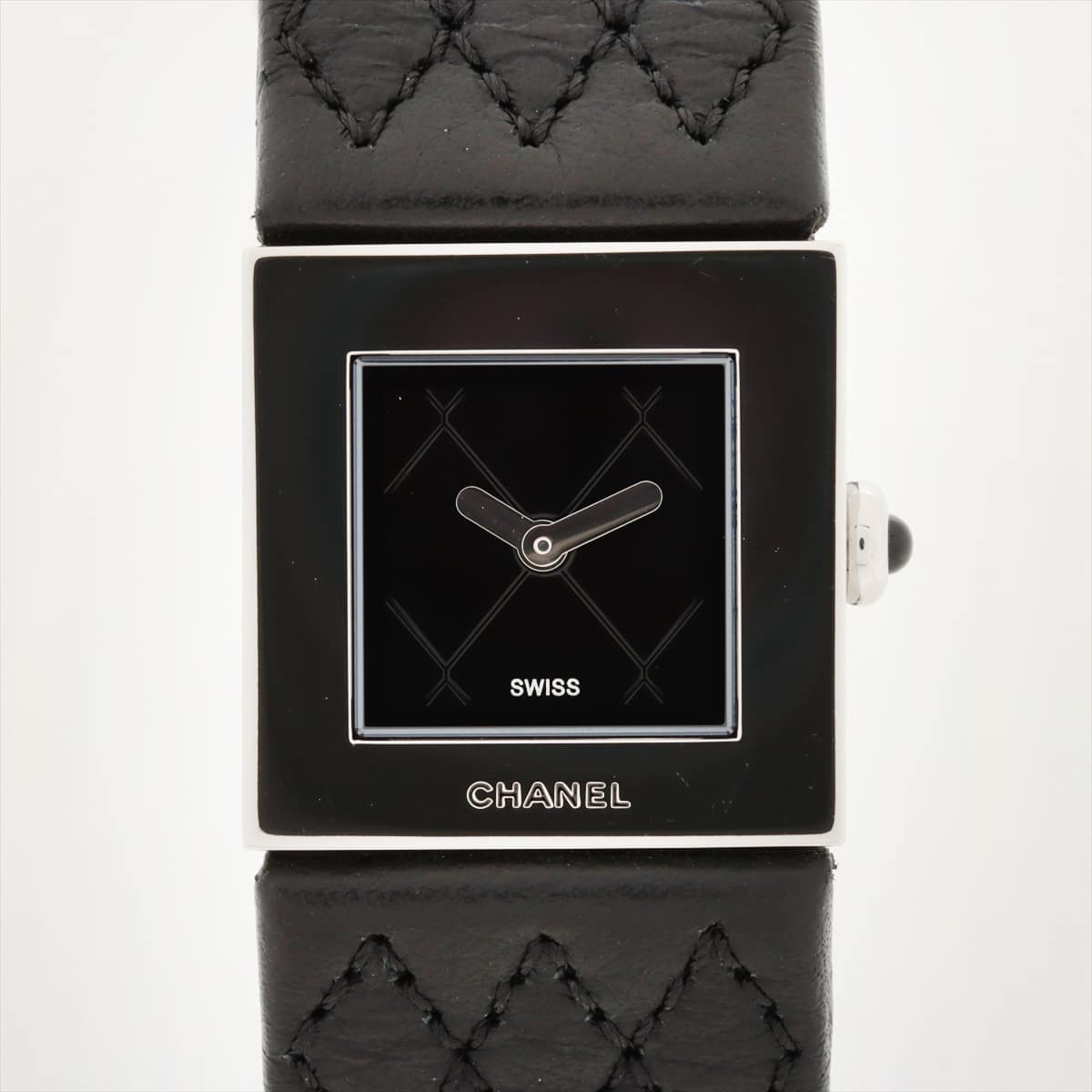 シャネル 腕時計 マトラッセ VS78003 黒文字盤
