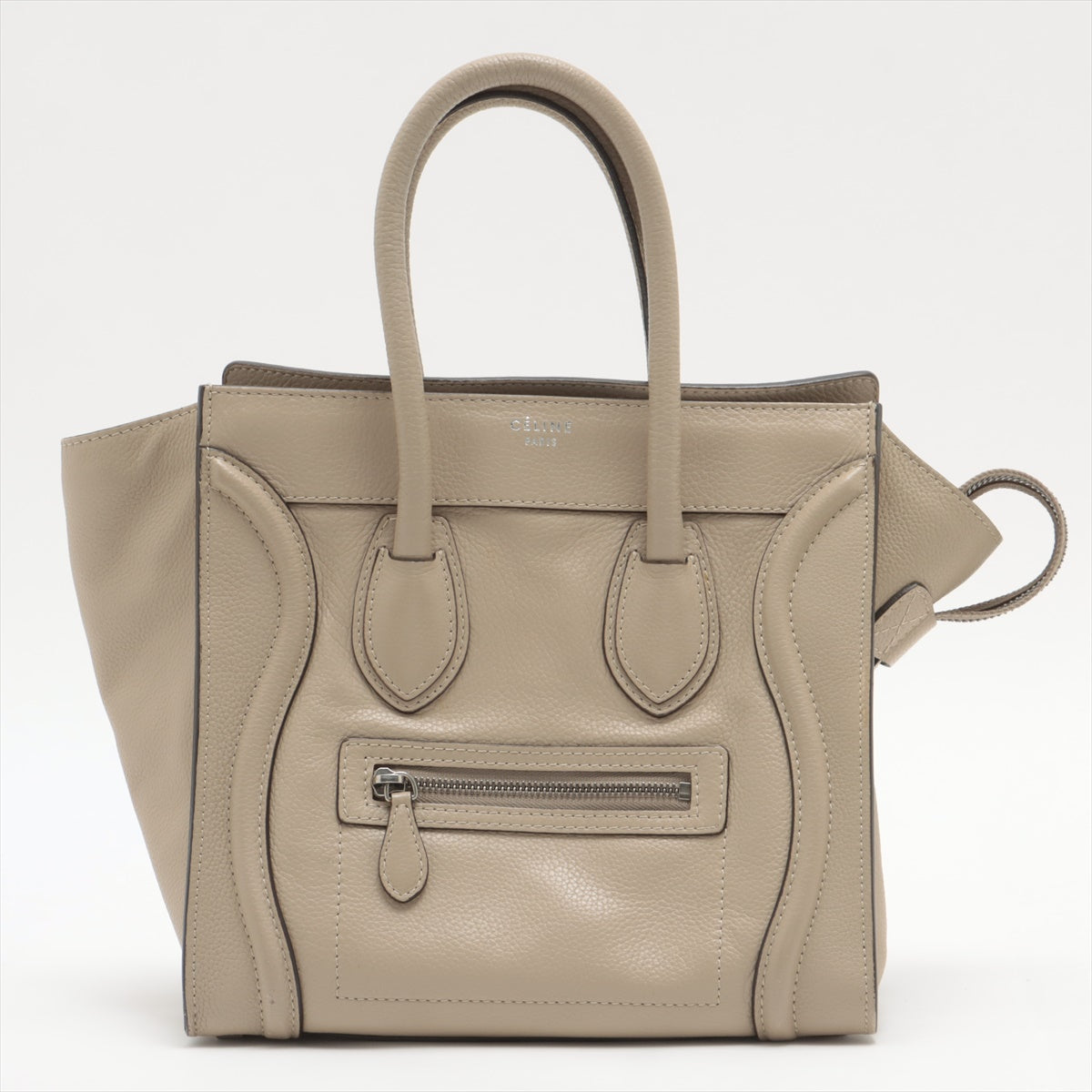 <br>CELINE  セリーヌ ハンドバック トートバック 青 レディース/ラゲージミニショッパー/ブルー/F-U******/ブランドバック/Aランク/69ハンドバッグ