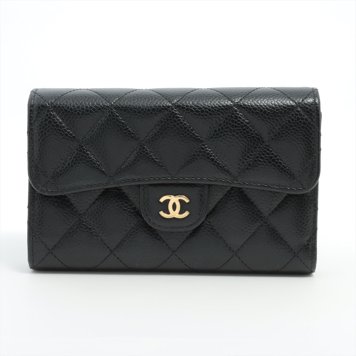 CHANEL マトラッセ　キャビアスキン　財布財布