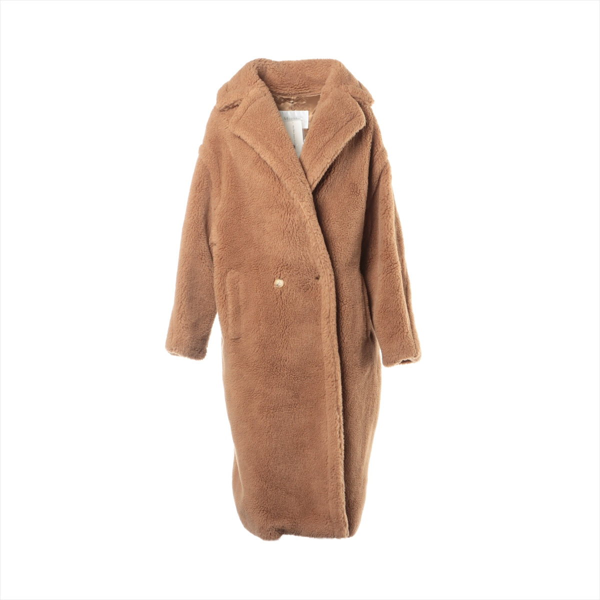 極美品✨最高級 Max Mara　フーデットコート　アルパカ88% シルク　38カヲルallitem