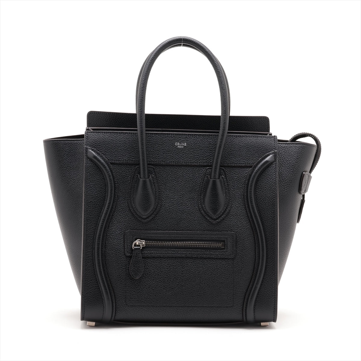 セリーヌ CELINE ラゲージ マイクロショッパー ハンドバッグ レザー スリ  新入荷 OB1625