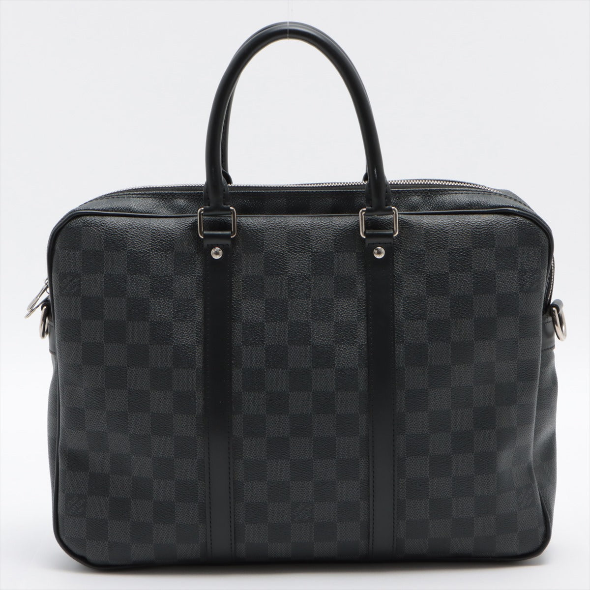 LOUIS VUITTON◇PDJNM_ダミエグラフィット/PVC/BLK/N48260 - メンズバッグ