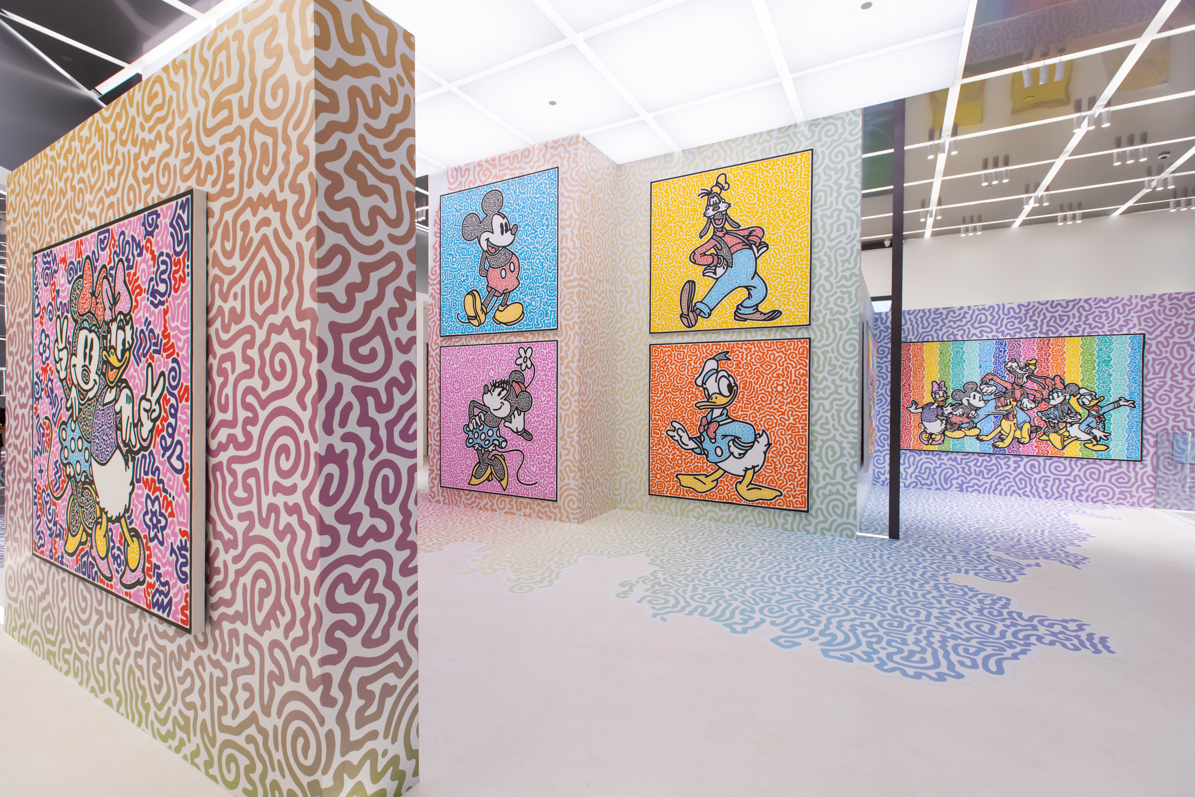 Mr Doodle First Exhibition in Macao