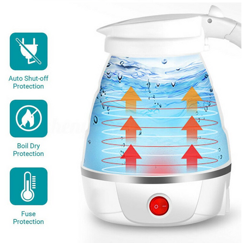 Tetera hervidor de agua eléctrico plegable automática – MEIKO