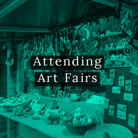 Attend art fairs