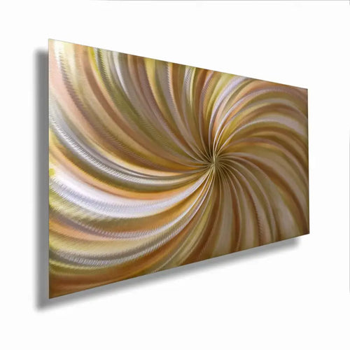 Abstract Art Painting Titled "Earth Spirals"