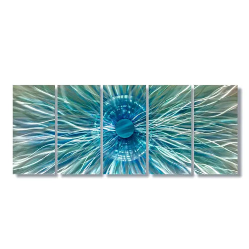 Large Abstract Wall Art Titled "Neutron Star"