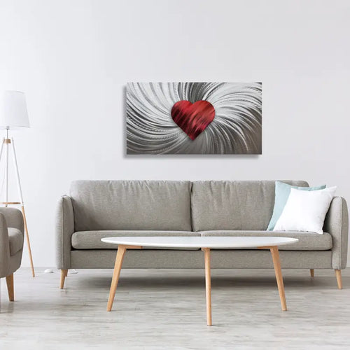 Love Spiral - Heart Wall Art