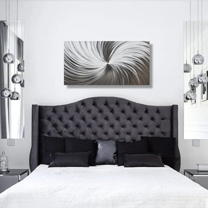 metallic wall art