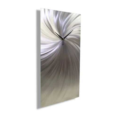 Minimalist Wall Clock Titled "Neuron"