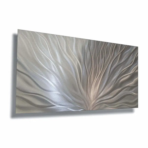 Silver Wall Decor Titled "Sacred Tree"