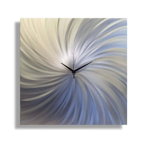 Square Wall Clock Titled "Omega"