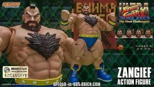 Storm Collectibles Ultimate Street Fighter II Zangief - MCFLY COLECIONÁVEIS