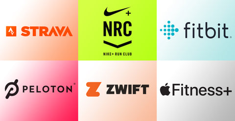 CannaTape Sport with Strava, Nike Running Club, Fitbit, Peloton, Zwift and Apple Fitness