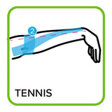 Tennis Elbow Application CannaTape Sport