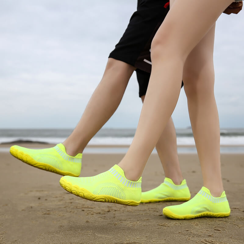 Chaussures de plage Aquashoes jaune