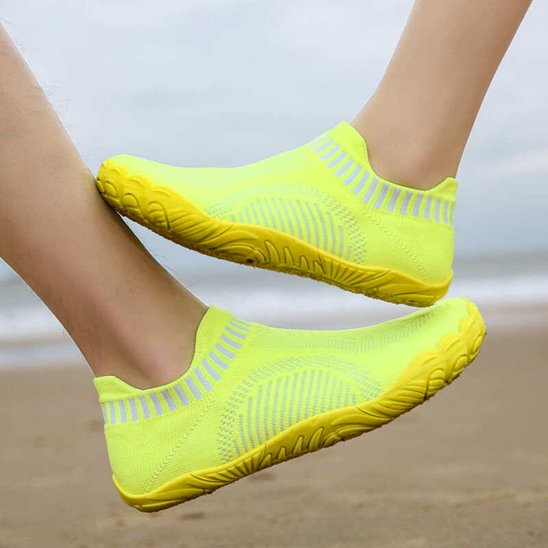 Chaussures de plage Aquashoes jaune