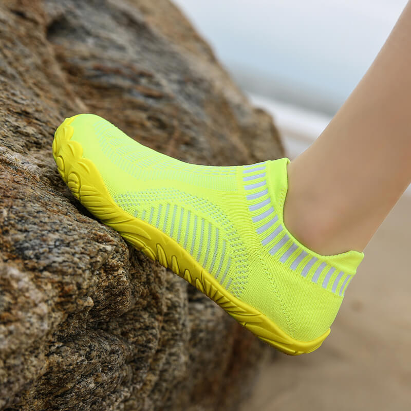 Chaussures de plage Aquashoes jaune