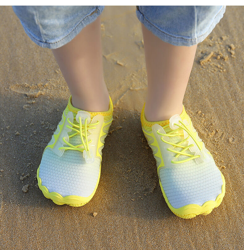 Chaussures d'eau Saint-Malo jaune Aquashoes