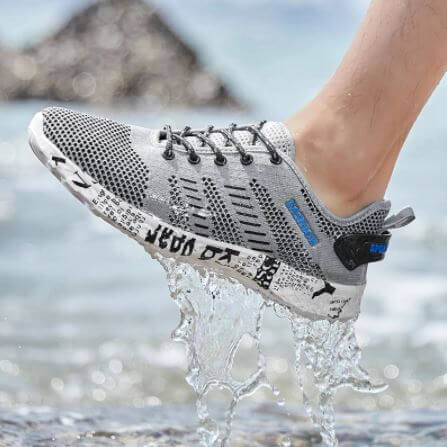 Chaussures d'eau Airflow Fashion Gris de chez Aquashoes