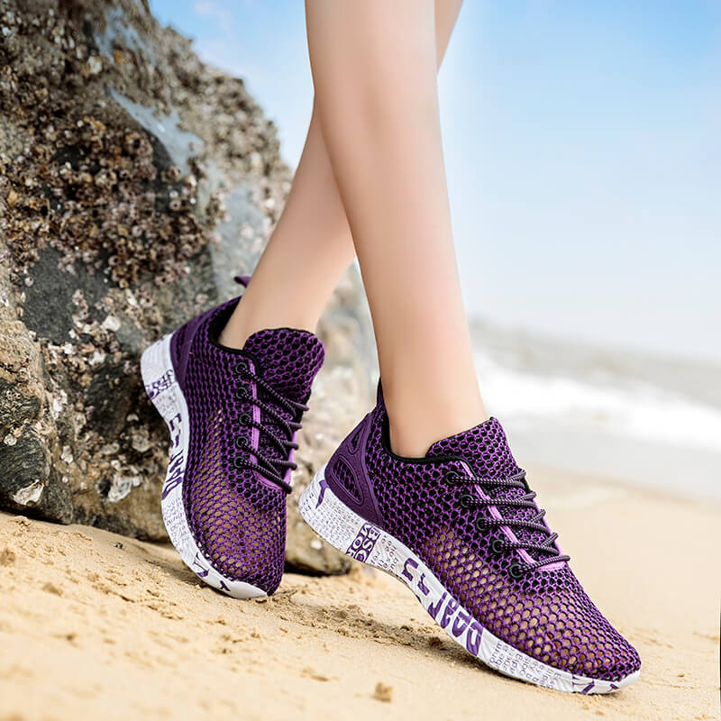 Chaussures d'eau pour femme de couleur Violette / Aquashoes