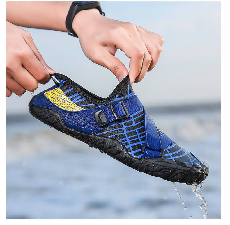 Chaussures d'eau Aqualice Bleu de chez Aquashoes