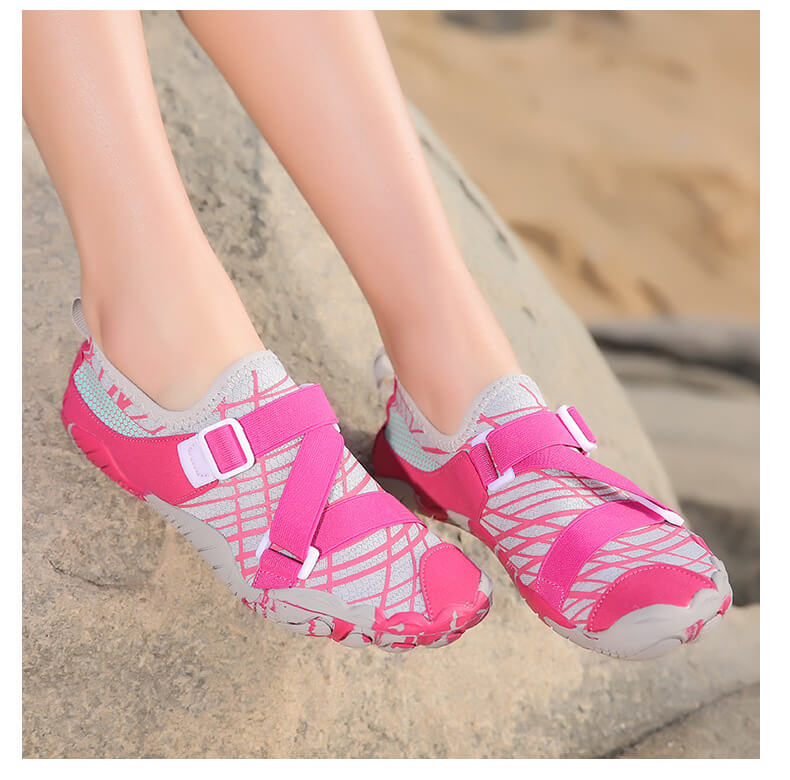 Chaussures d'eau Aqualice Rose de chez Aquashoes