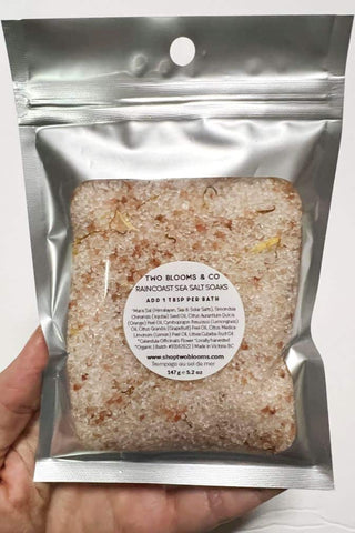 Raincoast sea salt soaks