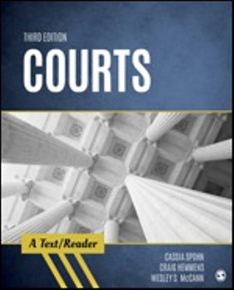 Test Bank Courts A Text Reader 3rd Edition Cassia Spohn Craig Hemmens Wesley S McCann for Success