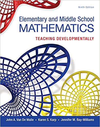 Test Bank Elementary and Middle School Mathematics 9th by Walle for Success