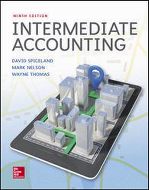 Test Bank Intermediate Accounting 9th Edition By J David Spiceland and Mark Nelson and Wayne Thomas for Success