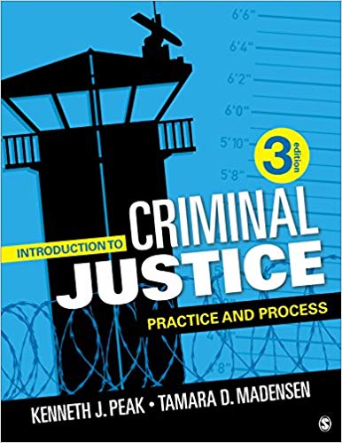 Test Bank Introduction to Criminal Justice 3rd by Peak for Success