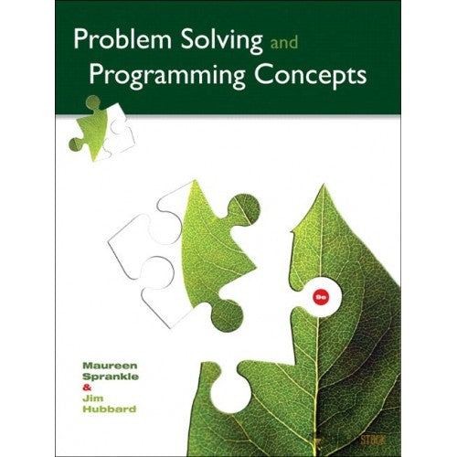 Test Bank Problem Solving and Programming Concepts 9 E 9th Edition 0132492644 for Success