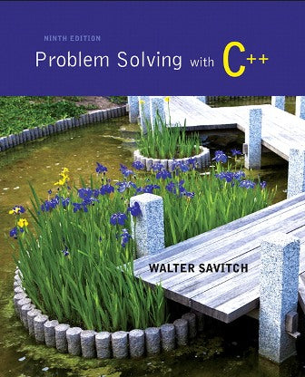 Test Bank Problem Solving with C++ 9th Edition Savitch for Success