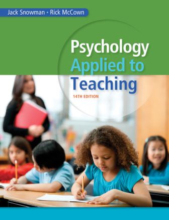 Test Bank Psychology Applied to Teaching 14th Edition Snowman for Success
