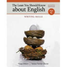 Test Bank The Least You Should Know About English Writing Skills Form C 11th Edition for Success