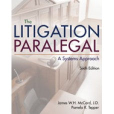 Test Bank The Litigation Paralegal A Systems Approach 6th Edition for Success