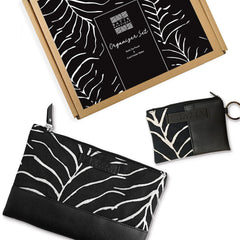 batik boutique organizer set black fern