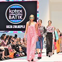 Kotex x Batik Boutique run away fashion show at KL Fashion Week