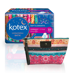 Batik Kotex and pouch by Batik Boutique